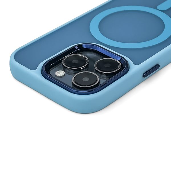 Etui na Samsung Galaxy S24 FE Fashion Case z MagSafe - niebieskie