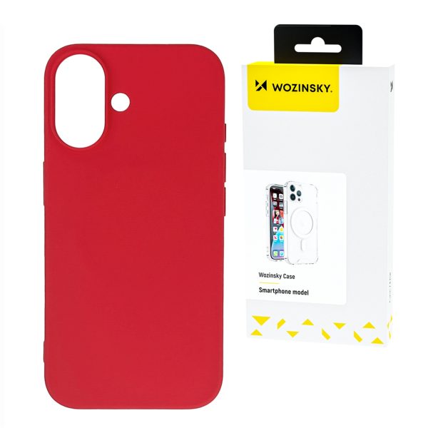Silikonowe etui na Samsung Galaxy S24 FE Silicone Case - czerwone