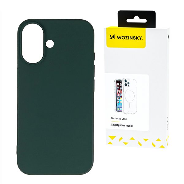 Silikonowe etui na Samsung Galaxy S24 FE Silicone Case - zielone