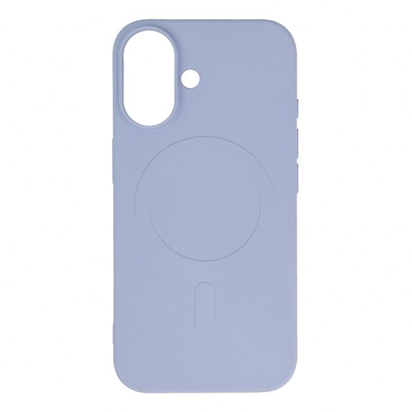 Silikonowe etui na Samsung Galaxy S24 FE Silicone Case MagSafe - fioletowe