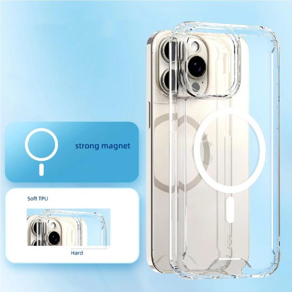 Etui case na Samsung Galaxy S24 FE Clear Corner Case MagSafe - przezroczyste