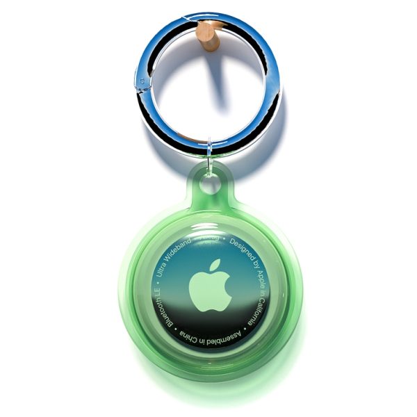 Etui wodoodporne na lokalizator Apple AirTag - zielone