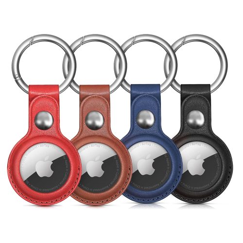 Etui do lokalizatora Apple AirTag z ekoskóry - 4 szt.