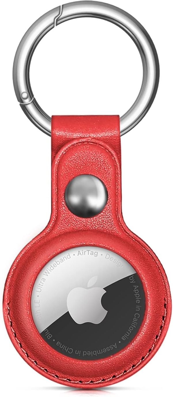 Etui do lokalizatora Apple AirTag z ekoskóry - 4 szt.