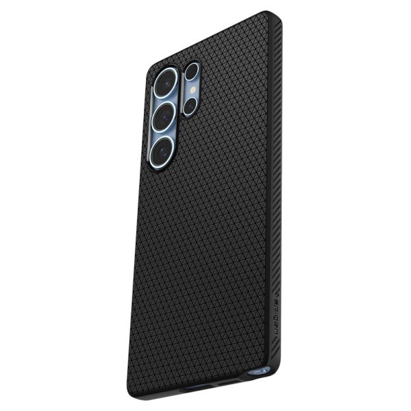 Etui pokrowiec na Samsung Galaxy S25 Ultra Liquid Air - czarne