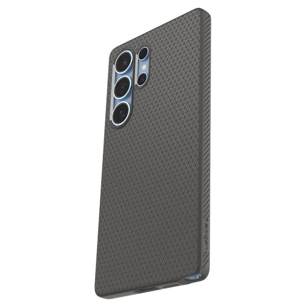 Etui pokrowiec na Samsung Galaxy S25 Ultra Liquid Air - szare
