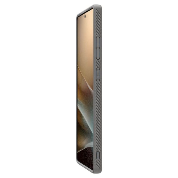 Etui pokrowiec na Samsung Galaxy S25 Ultra Liquid Air - szare