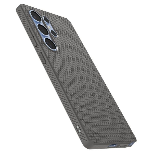 Etui pokrowiec na Samsung Galaxy S25 Ultra Liquid Air - szare