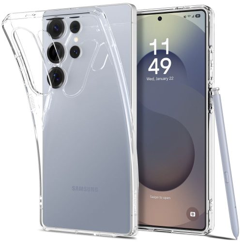 Etui pokrowiec na Samsung Galaxy S25 Ultra Liquid Crystal - przezroczyste