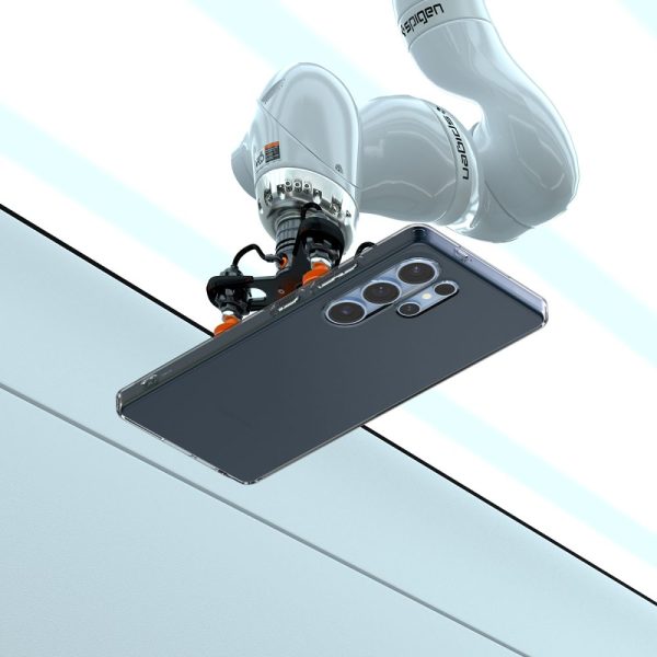 Etui pokrowiec na Samsung Galaxy S25 Ultra Liquid Crystal - półprzezroczyste