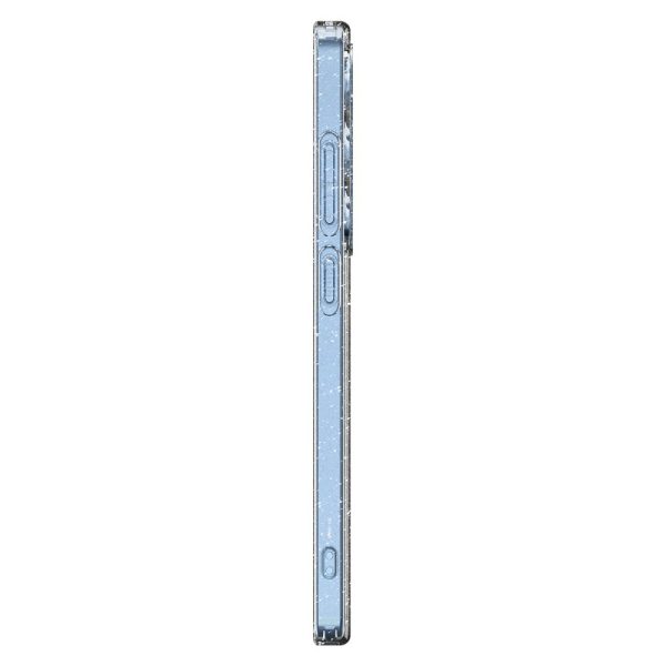 Etui pokrowiec na Samsung Galaxy S25 Ultra Liquid Crystal - przezroczysto-brokatowe