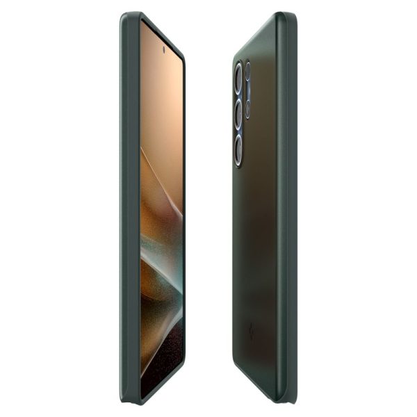 Samsung Galaxy S25 īpaši plāns Fit Mag aizmugurējais vāciņš - zaļš