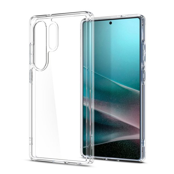 Ultra Hybrid vāciņš Samsung Galaxy S25 Ultra tālrunim - caurspīdīgs