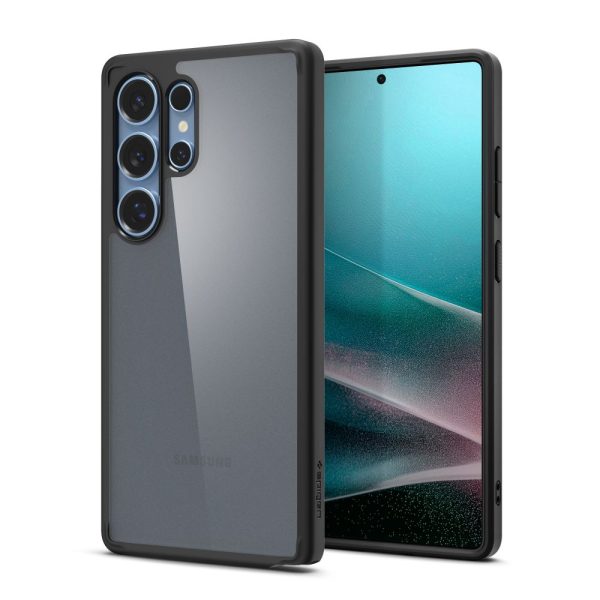 Ultra Hybrid maciņš Samsung Galaxy S25 Ultra tālrunim - melns