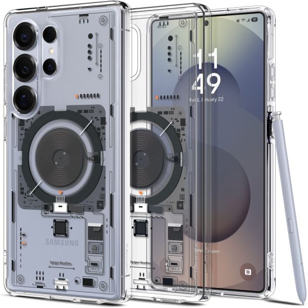 Ultra Hybrid Mag vāciņš priekš Samsung Galaxy S25 Ultra Neo One - caurspīdīgs