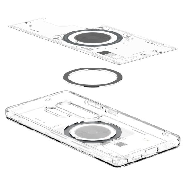 Ultra Hybrid Mag vāciņš priekš Samsung Galaxy S25 Ultra Neo One - caurspīdīgs