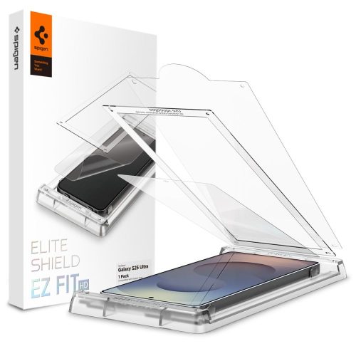 Hibrīda stikls Samsung Galaxy S25 Ultra Elite Shield EZ FIT - caurspīdīgs