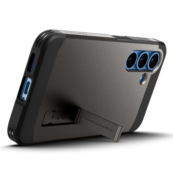 Samsung Galaxy S25+ Tough Armor MagSafe maciņš-pārvalks - pelēks