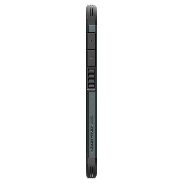 Samsung Galaxy S25+ Tough Armor MagSafe maciņš-pārvalks - zaļš