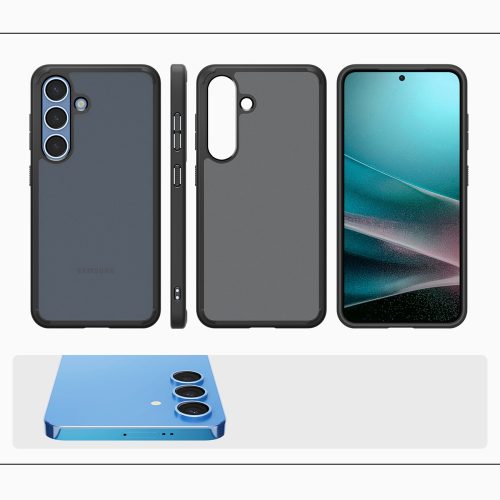 Samsung Galaxy S25+ Ultra Hybrid maciņš - melns