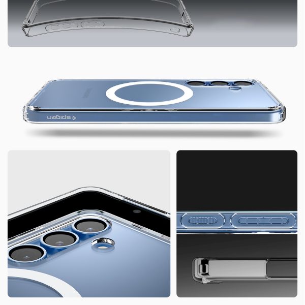 Samsung Galaxy S25+ Ultra Hybrid Mag vāciņš - caurspīdīgs