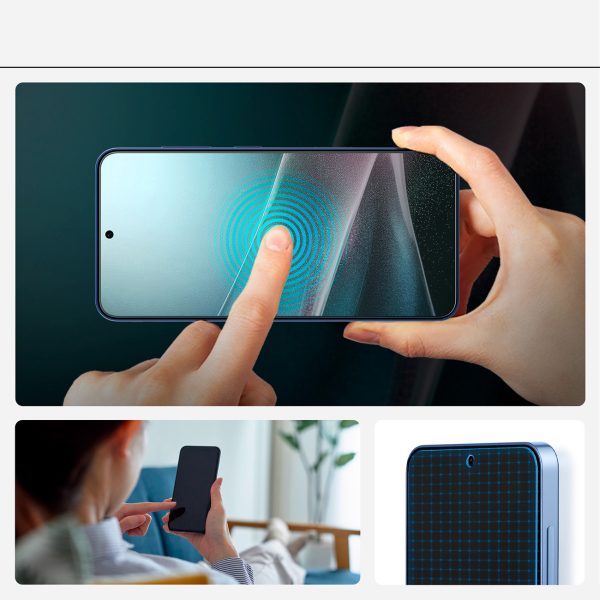 Hibrīda stikls Samsung Galaxy S25+ ELITE SHIELD EZ FIT - caurspīdīgs