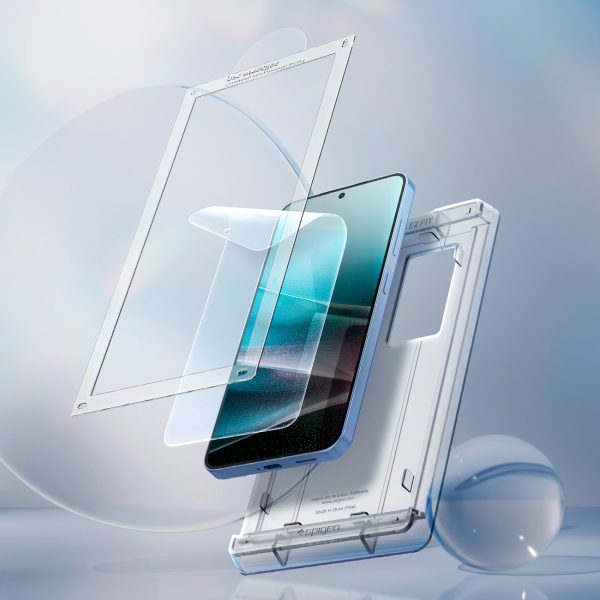Hibrīda stikls Samsung Galaxy S25+ ELITE SHIELD EZ FIT - caurspīdīgs