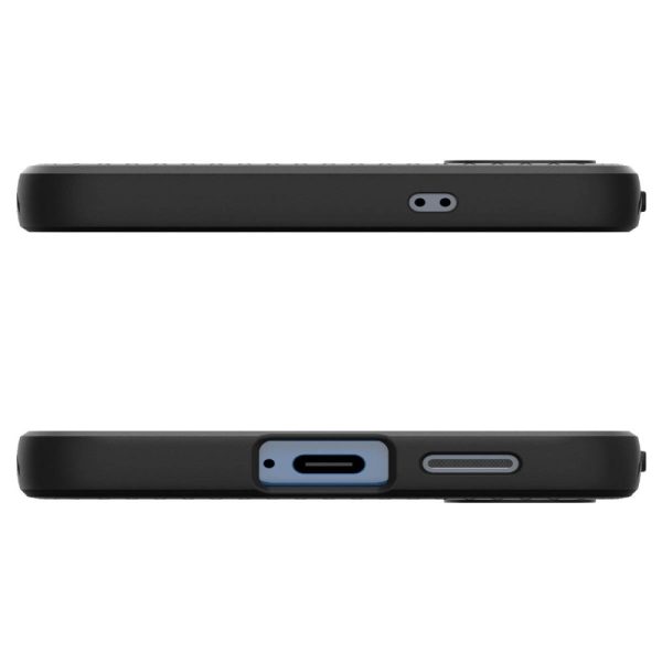 Samsung Galaxy S25 Liquid Air maciņš - matēti melns