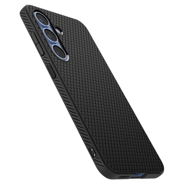 Samsung Galaxy S25 Liquid Air maciņš - matēti melns