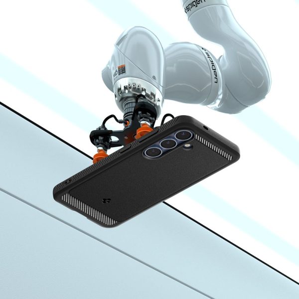 Samsung Galaxy S25 izturīgais Armor MagSafe vāciņš - matēti melns