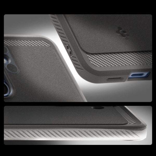 Samsung Galaxy S25 izturīgais MagSafe aizsargvāciņš - pelēks