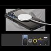 Samsung Galaxy S25 maciņš ar izturīgu Armor MagSafe statīvu - pelēks