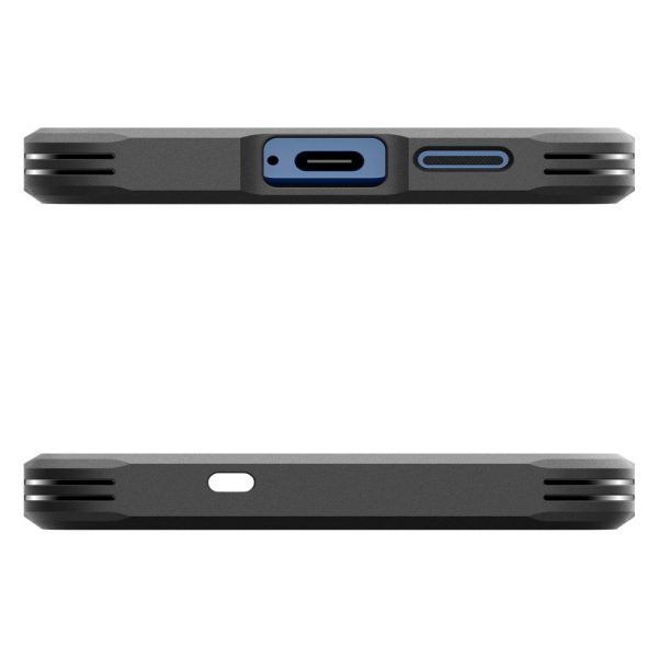 Samsung Galaxy S25 maciņš ar izturīgu Armor MagSafe statīvu - zaļš