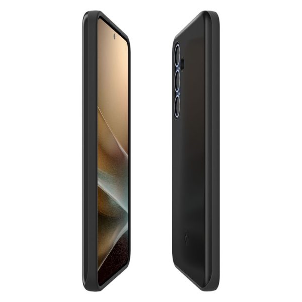 Samsung Galaxy S25 plāns, plāns vāciņš ar magnētu - melns
