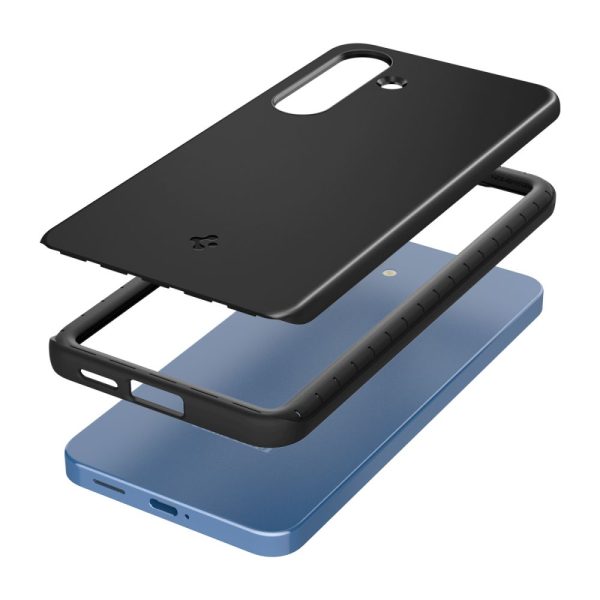 Samsung Galaxy S25 plāns, plāns vāciņš ar magnētu - melns