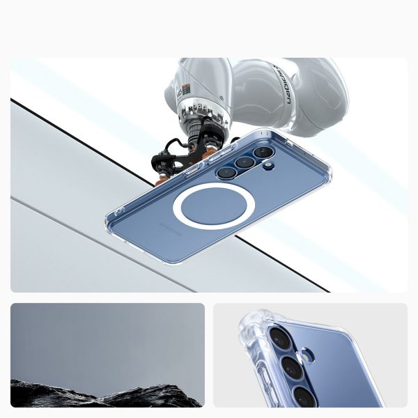 Samsung Galaxy S25 Ultra Hybrid Mag vāciņš - caurspīdīgs