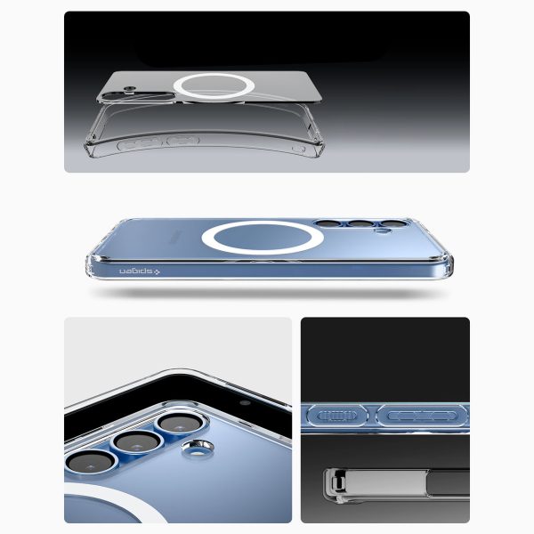 Samsung Galaxy S25 Ultra Hybrid Mag vāciņš - caurspīdīgs