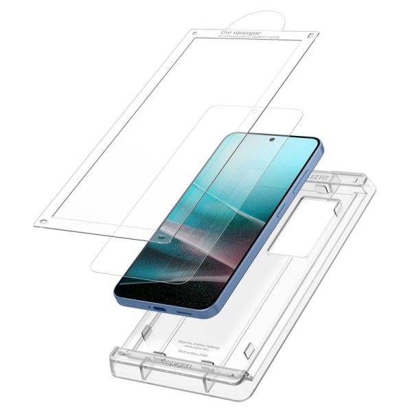 Hibrīda stikls Samsung Galaxy S25 ELITE SHIELD EZ FIT - caurspīdīgs