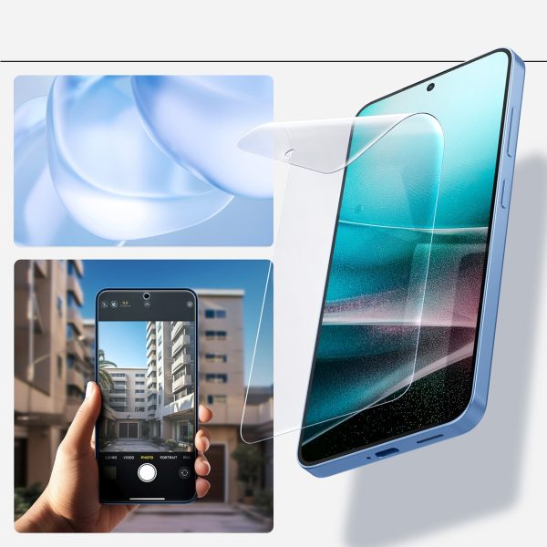 Hibrīda stikls Samsung Galaxy S25 ELITE SHIELD EZ FIT - caurspīdīgs