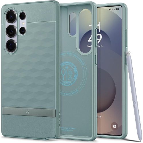 Samsung Galaxy S25 Ultra Caseology Parallax Mag MagSafe maciņš - zaļš