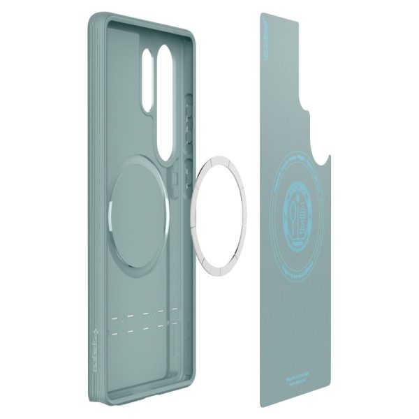 Samsung Galaxy S25 Ultra Caseology Parallax Mag MagSafe maciņš - zaļš