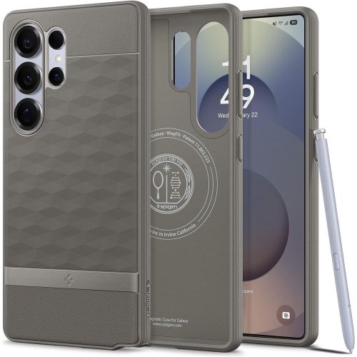 Samsung Galaxy S25 Ultra Caseology Parallax Mag MagSafe maciņš - pelēks