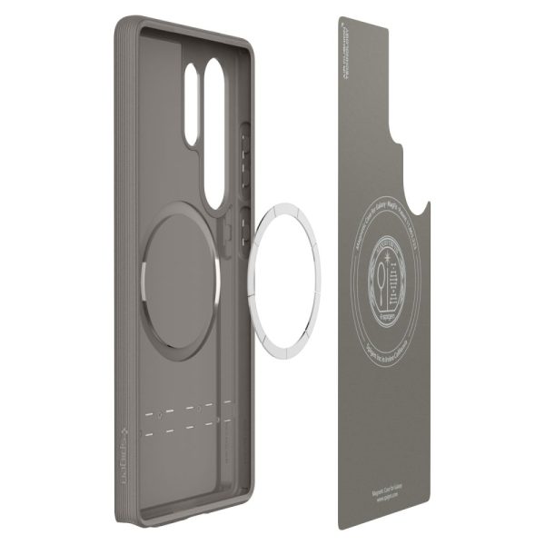 Samsung Galaxy S25 Ultra Caseology Parallax Mag MagSafe maciņš - pelēks