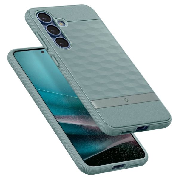 Caseology Parallax Mag MagSafe Samsung Galaxy S25 vāciņš - zaļš