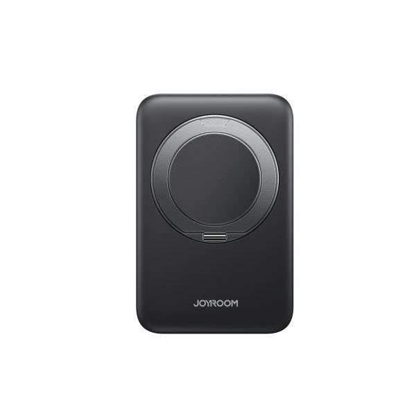 Powerbank 10000mAh 22.5W Qi2 JR-PBM12 MagSafe ar statīvu - melns