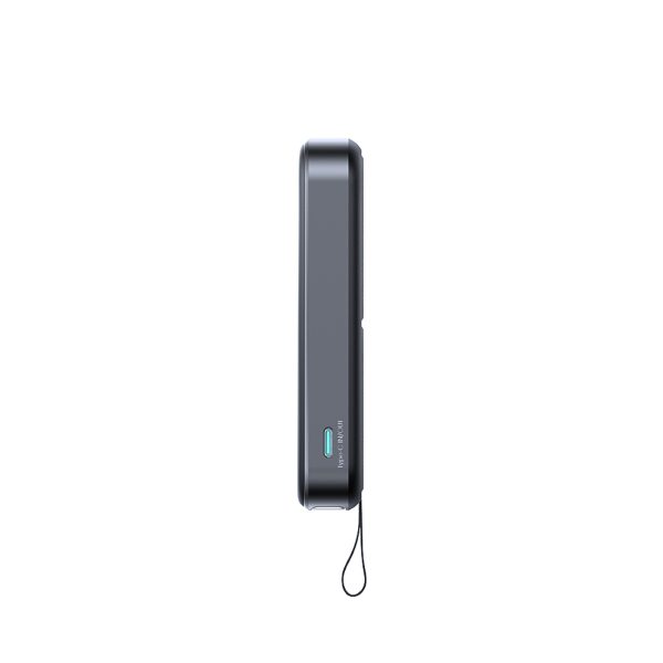 Powerbank 10000mAh 22.5W Qi2 JR-PBM11 MagSafe ar statīvu - melns