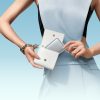Powerbank 10000mAh 22.5W ar iebūvētu USB-C Lightning kabeli - balts
