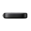 Powerbank 10000mAh ar iebūvētu 22,5 iPhone Lightning USB-C kabeli 0,25 cm - melns