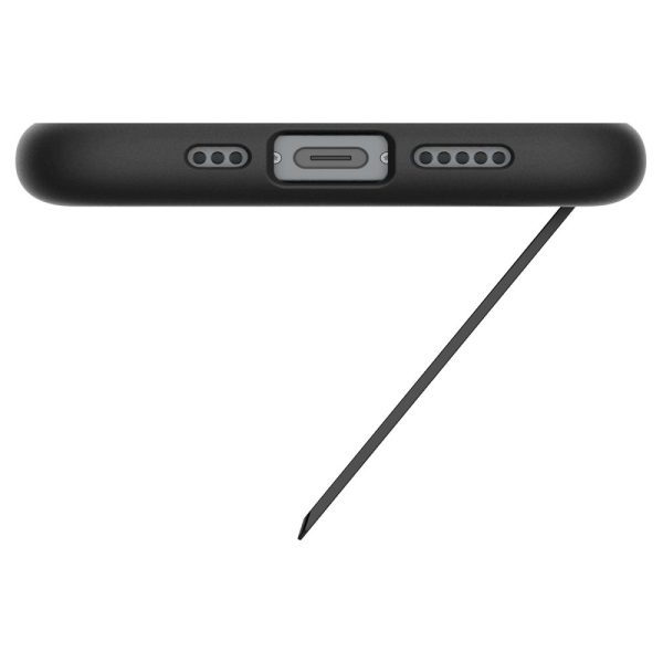 iPhone 16e plāns bruņu MagSafe vāciņš — melns