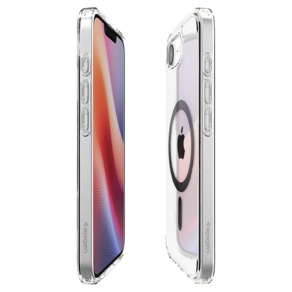 iPhone 16e oglekļa šķiedras īpaši hibrīds MagSafe vāciņš — caurspīdīgs